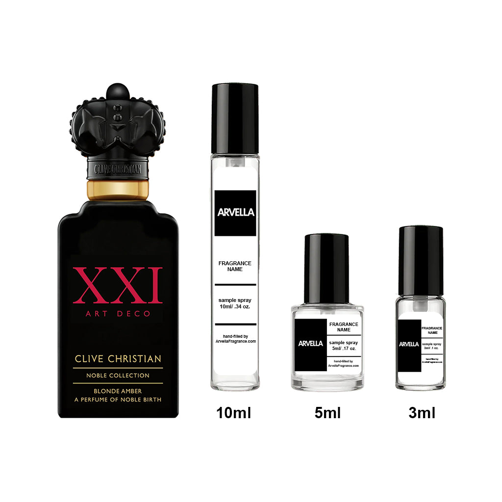 Clive Christian Blonde Amber Sample 10ml Spray - Arvella Fragrance